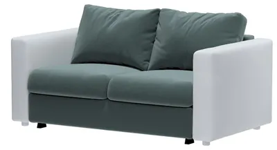Produktbild von Dekoria Bezug für Vimle 2-er Bettsofaelement, smaragdgrün, 160 x 98 x 83 cm