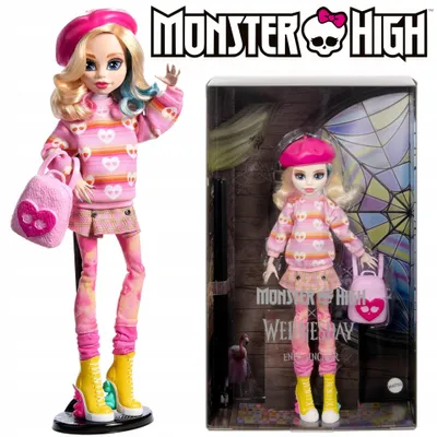 Produktbild von Monster High Enid Sinclair Sammelpuppe Wednesday HXJ05