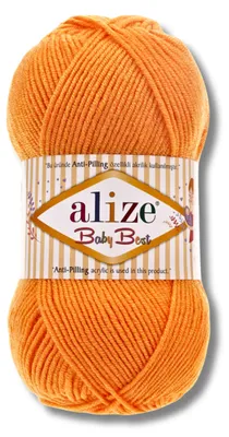 Produktbild von Alize 1x 100g Baby Best Wolle, Antipilling, Uni, Häkeln, Stricken (336)