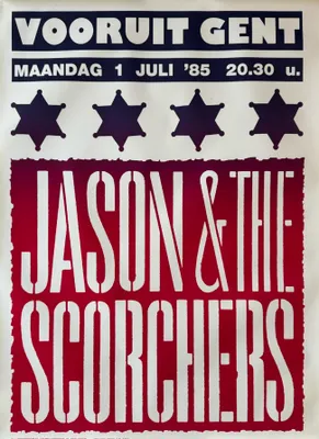 Imagen del producto de Jason & The Scorchers - Concierto de 1985 - Póster - 52x71 cm