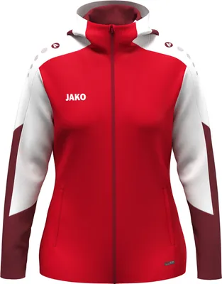 Obrázek produktu pro Bunda s kapucí Dynamic , Velikost:XL, Barvy:červená/bílá/tmavě červená