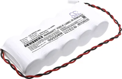 Produktbild von TECHTEK Akku Kompatibel mit [Nonin] 8600, 8604, 8604D, 8700, 8800, 8804, Microspan 1040 Pulse Oximeter, Microspan 8700 Pulse Oximeter, Microspan 8800