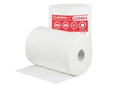 Zdjęcie produktu dla Ręcznik papierowy w rolce ROLL AUTOMATIC 150, dwuwarstwowy, bardzo biały, 100% celuloza - 6 sztuk
