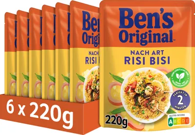 Produktbild von BEN'S ORIGINAL™ Express Risi Bisi 6x220g