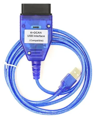 Produktbild von K+DCAN-USB-Diagnoseschnittstelle für BMW 7/8-Pin E (E36, E46, E60, E90, E65)