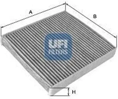 Produktbild von UFI 54.140.00 Innenraumfilter Pollenfilter