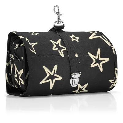 Produktbild von reisenthel Wrapcosmetic, Kulturbeutel, Beautycase, Waschtasche, Kosmetiktasche, Tasche, Dark Blue, 3 L, hochwertiges Polyestergewebe, WB7046