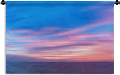 Produktbild von MuchoWow® Wandteppich Wandbehang Himmel - Farben - Pastell 150x100 cm Tapisserie Dekoration Wandtuch - Waschbar - Tapisserien - Wand-Decke