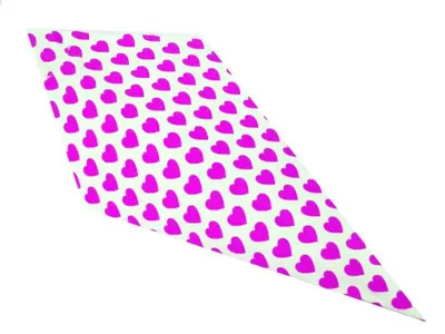Produktbild von Spitztüten, 100 Stück, 250 gr. Herzen pink