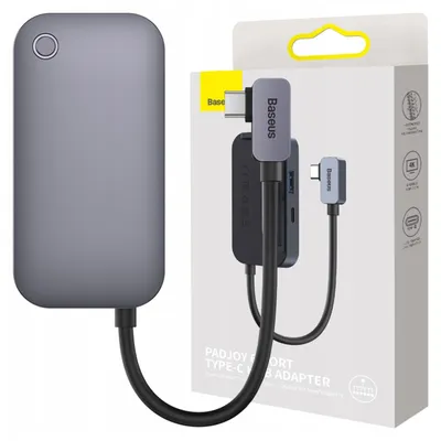 Obrázok produktu pre Baseus PadJoy 6, USB Typ-C, 3.5mm, HDMI, USB Typ-C, Microsd (transflash), SD, 500 Mbit/s, 60 Hz, 3840 x 2160 px