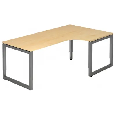 Produktbild von REGO 82 G - 200 x 120 höhenverstellbar Ahorn/Graphit