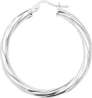 Image de Boucles d'Oreilles Femme Argent fin 925 - 25mm; TRS11518MM25