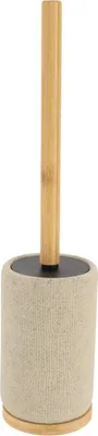 Produktbild von TENDANCE | Klobürste - WC Bürste - Toilettenbürste - aus Polymerharz - beige - 10x10x43 cm - für Badezimmer