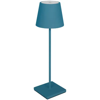 Produktbild von LED-Akkutischleuchte NUINDIE blau rund