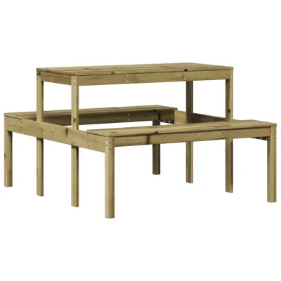 Produktbild von Picknicktisch 110x134x75 cm Imprägniertes Kiefernholz