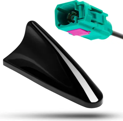 Produktbild von Universal Shark Hai Dachantenne Fakra Anschluss Auto Antenne KFZ Radio Schwarz