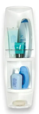Immagine prodotto di Angoliera doccia 16,5x16,5xH72 cm In polipropilene per bagno