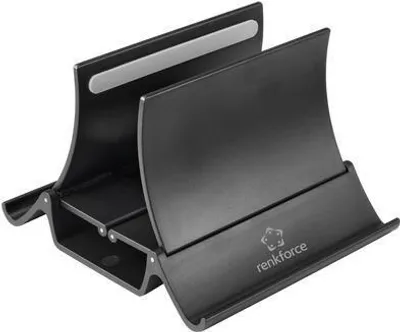 Zdjęcie produktu dla Renkforce RF-5043392 Podstawka pod laptopa i tablet czarna 39,6 cm (15,6") (RF-5043392)