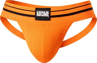 Zdjęcie produktu dla Barcode Berlin Andreus Jockstrap Orange-Black - Größe S