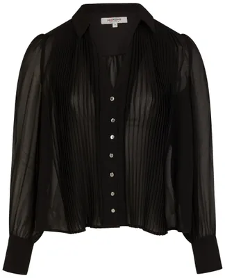 Productafbeelding van Morgan 242-Cplia shirt, zwart, maat 38 (dames)