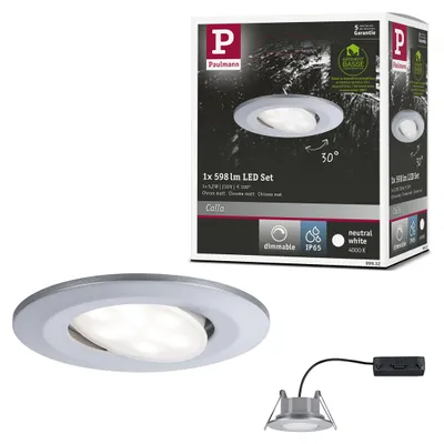 Immagine prodotto di Paulmann Luce da incasso LED Calla orientabile