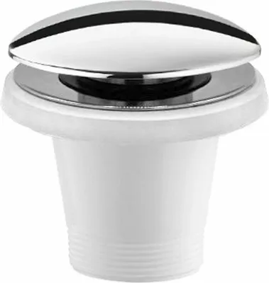 Obrázok produktu pre 6/4" vaňový odpad, click-clack, chróm