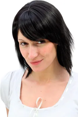 Produktbild von WIG ME UP Perücke schwarz wild gestuft 6078-2