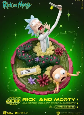 Produktbild von Rick and Morty Master Craft Statue Rick and Morty 42 cm