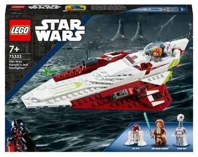 Produktbild von LEGO® Star Wars Obi-Wan Kenobis Jedi Starfighter; 75333