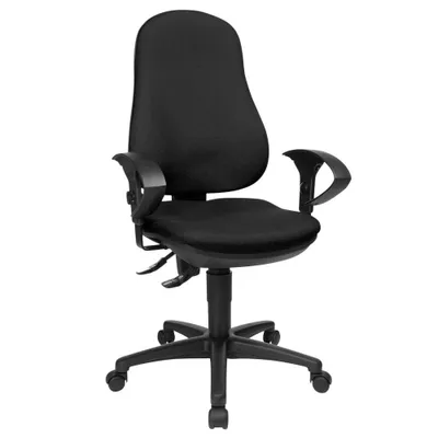 Produktbild von Topstar Bürostuhl Point 70, 8170U G20 Stoff schwarz, Gestell schwarz