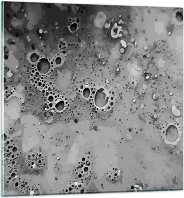 Produktbild von Bilder auf glas - Abstraktion modern - 60x60cm - Glasbilder - Wandbilder - Kunstdruck - zum Aufhängen bereit - Wanddekoration aus Glas - Glas Bilder - Wandbild auf Glas - Einteilig - GAC60x60-4078