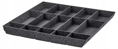 Produktbild von IKEA UPPDATERA Verstellbarer Schubladen-Organizer Grau 60 cm