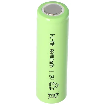 Zdjęcie produktu dla Akumulator NiMH Flat Top Mignon AA 900mAh w wersji przemysłowej z płaskim zaciskiem dodatnim