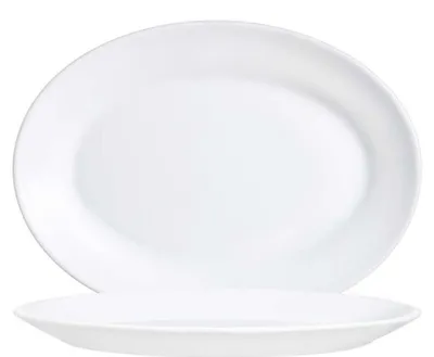 Image de Coupe Arcoroc Blanc Verre (6 uds) ( Ø 29 cm)