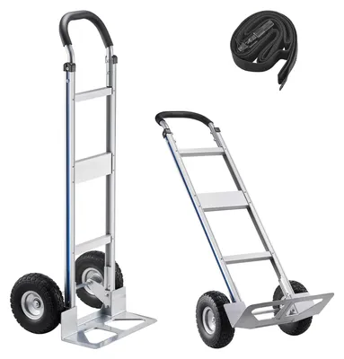 Produktbild von VEVOR Sackkarre, 227 kg Tragkraft, Schwerlast-Transportkarre mit Griff, Handkarr