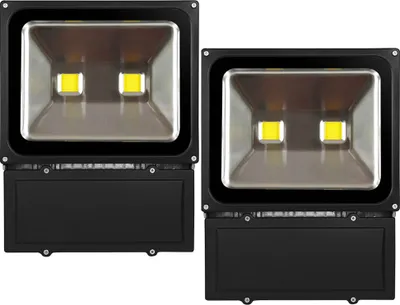 Produktbild von Greenmigo 2pcs 100W LED Fluter Außen Strahler Flutlicht,Warmweiß Wasserdicht IP65 Super Helles Sicherheitsbeleuchtung für Garten,Hof,Lager,Platz,Plakatwand