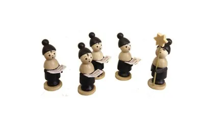 Zdjęcie produktu dla Miniaturowe figurki Kurrende, kolorowe, małe, wys. x szer. x gł. 3–4,5 x 1 x 1 cm, NOWE