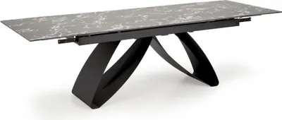 Produktbild von HILARIO Klapptisch schwarzer Marmor / schwarz