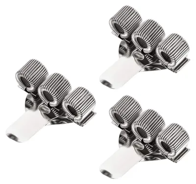 Immagine prodotto di Solidchoice - Portapenne triplo con supporto, confezione da 10 pezzi