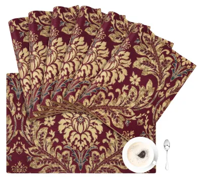 Zdjęcie produktu dla Luksusowe podkładki 30x45cm - zestaw 6 do jadalni i dekoracji na przyjęcia