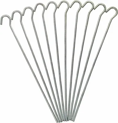 Image de 10 x piquets 23 cm piquets de tente tente piquets de terre piquets de tente piquets de tente clou 4mm