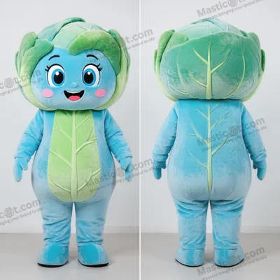 Produktbild von Himmelblauer MASTICOT Rundkohl-Maskottchen