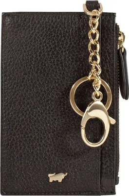 Produktbild von Braun Büffel Leder Schlüsselmäppchen Asti Wallet 4CS Schwarz