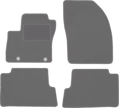 Produktbild von Graphit-Fußmatten für: Ford Kuga MK1 SUV (2008-2011)