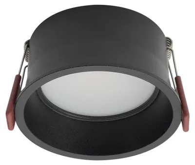 Productafbeelding van XLUMO inbouwspot 20W, dimbaar met TRIAC, 220-240V AC, IP22/44, 3000K, CRI 90, 120 graden - Zwart