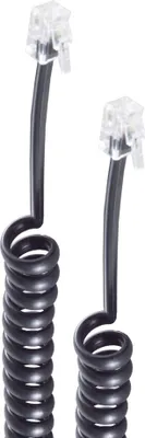 Obrázok produktu pre shiverpeaks BS70135, 4 m, RJ-10, RJ-10, Čierna, Samec, Samec
