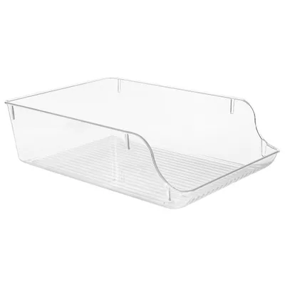 Produktbild von Transparent Kühlschrank-Organizer 35x22,5x10cm - Platzsparende Aufbewahrung für Ihre Küche