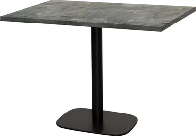 Produktbild von Tisch 120 x 70 cm – Runder Metallstein