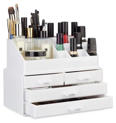 Immagine prodotto di Omgoods - Organizzatore per trucchi con 4 cassetti e 20 scomparti