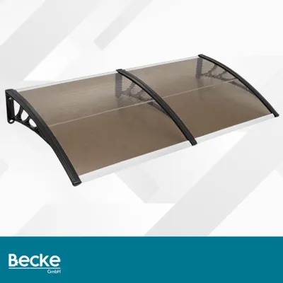 Zdjęcie produktu dla Daszek nad dzrwi wejściowe zadaszenie na balkon okno klimę brązowy 200x100